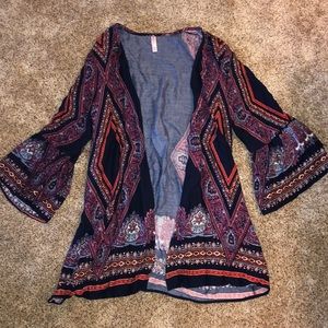 ✨Dark blue and pink Pull over!